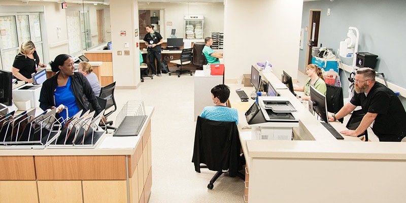 Frye regional Medical Emergency staff