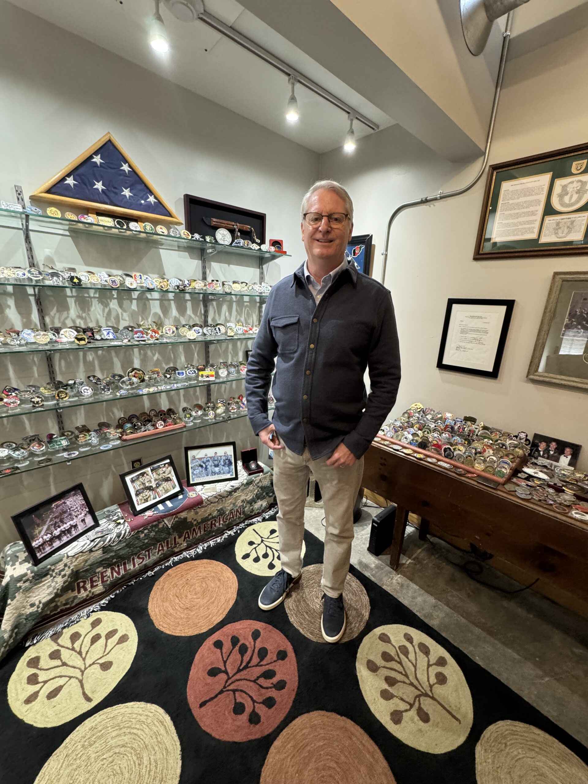 Military coins separates Fayetteville-based Moore Exposure - Business North Carolina
