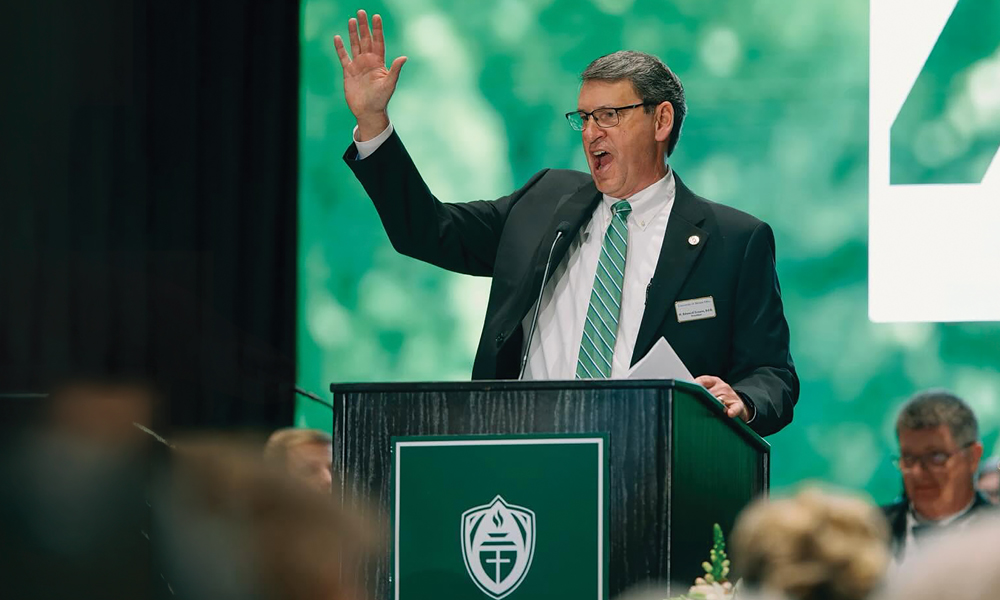 Croom paved a turnaround at the University of Mount Olive. - Business North Carolina